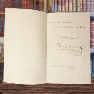Item #100612 Charles Dickens Autographed Letter, 16 December 1850