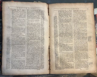 CRITICA SACRA: OR, OBSERVATIONS ON ALL THE RADICES, OR PRIMITIVE HEBREW WORDS OF THE OLD TESTAMENT, IN ORDER ALPHABETICAL.