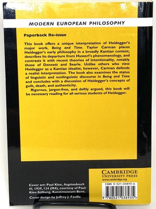 Heidegger's Analytic Interpretation, Discourse and Authenticity in Being and Time