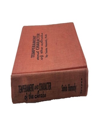 Temperament and Character of the Arabs by Sania Hamady, 1960