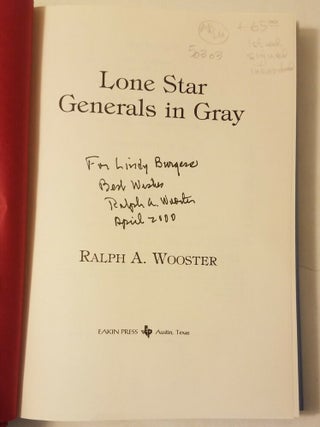 Lone Star Generals in Gray