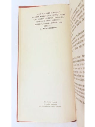 Bitten by the Tarantula by J. MacLaren-Ross, 1st Edition 1945 Hardcover