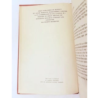 Bitten by the Tarantula by J. MacLaren-Ross, 1st Edition 1945 Hardcover
