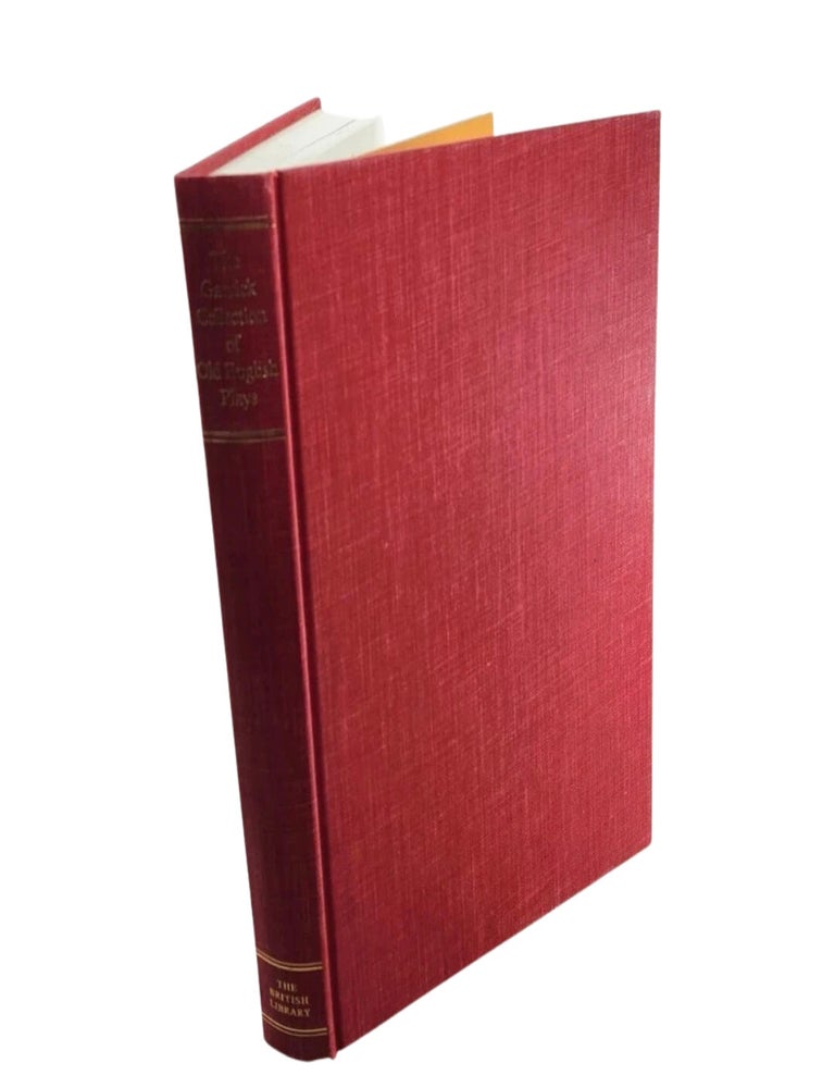 Item #144655 The Garrick Collection of Old English Plays, 1982 Hardcover. George M. Kahrl.