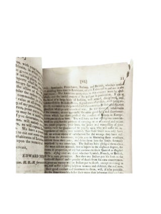 Affairs with Spain, President Monroe's Message December, 1818