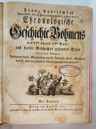 Chronolgische Geschichte B&ouml;hmens