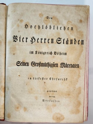 Chronolgische Geschichte B&ouml;hmens